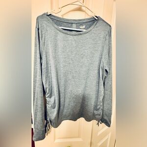 Avis, Active Wear Top. Slate Blue